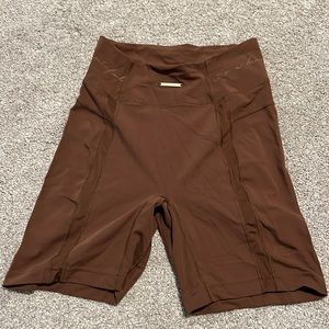brown V2 whitney simmons gymshark shorts